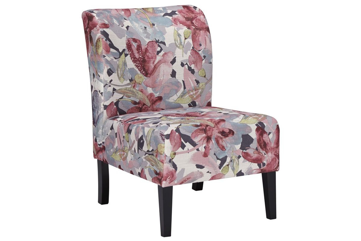 Triptis Accent Chair with Florals by Ashley at Gardner-White