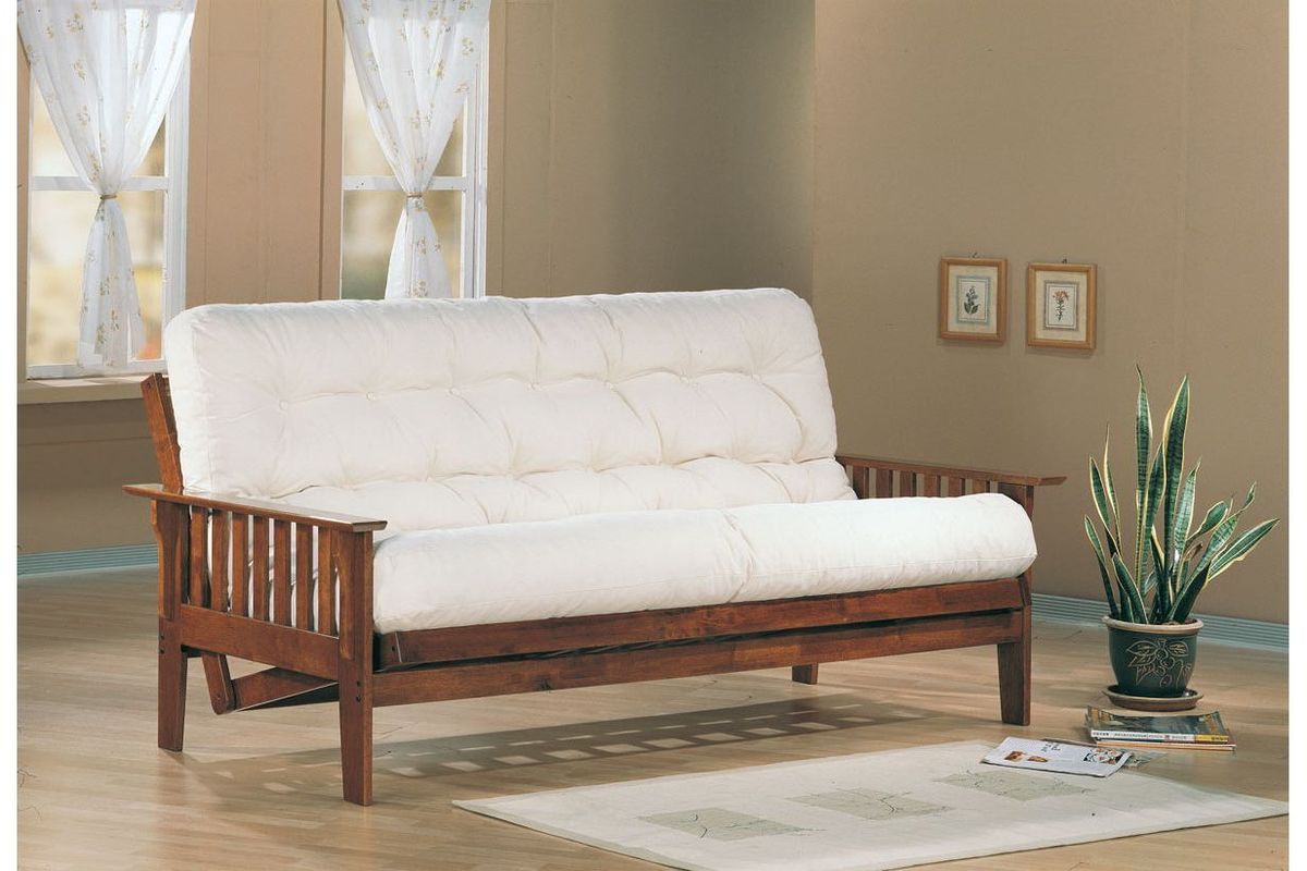Mission Oak Futon Frame at GardnerWhite