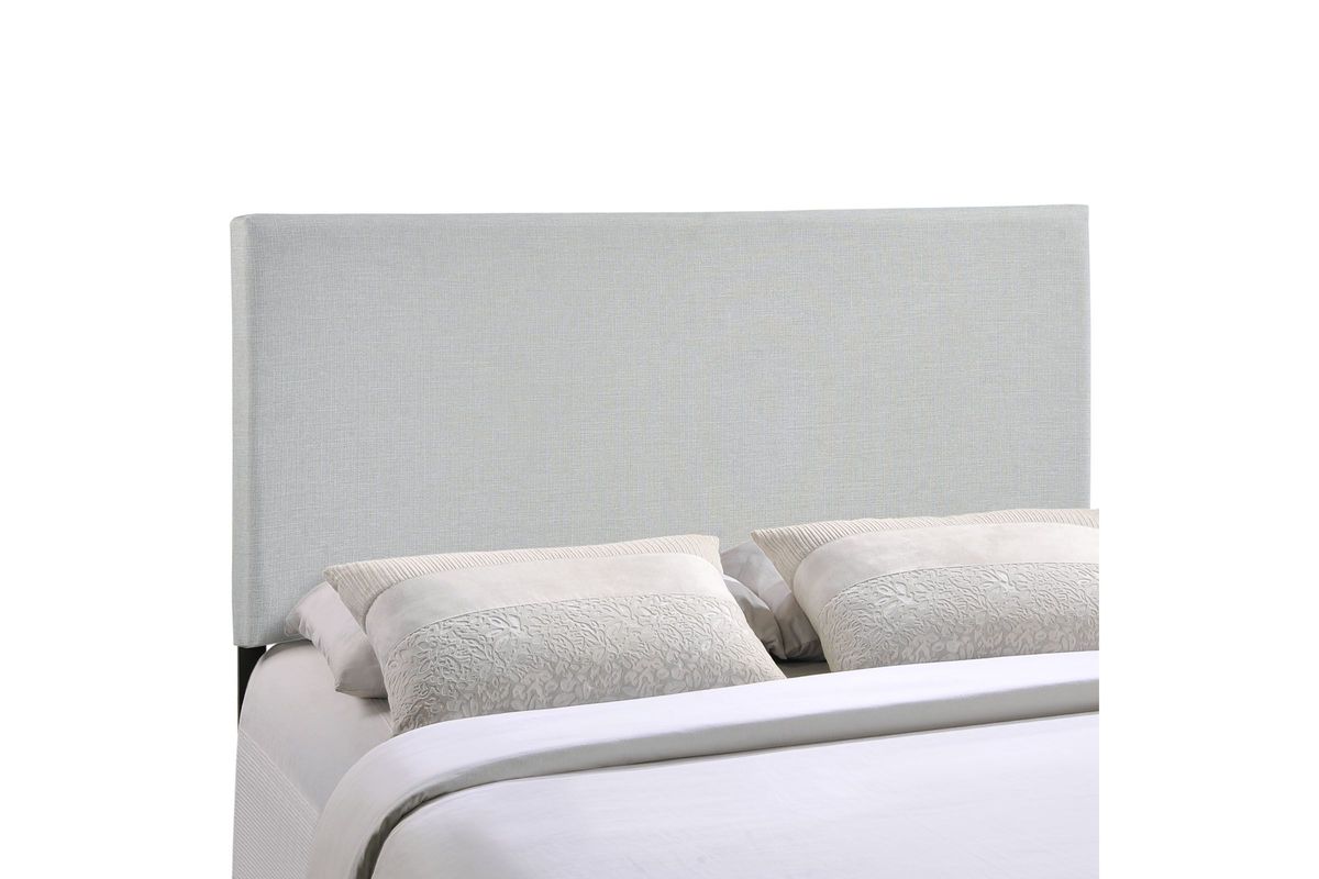 Region King Upholstered Headboard in Sky Grey by Modway