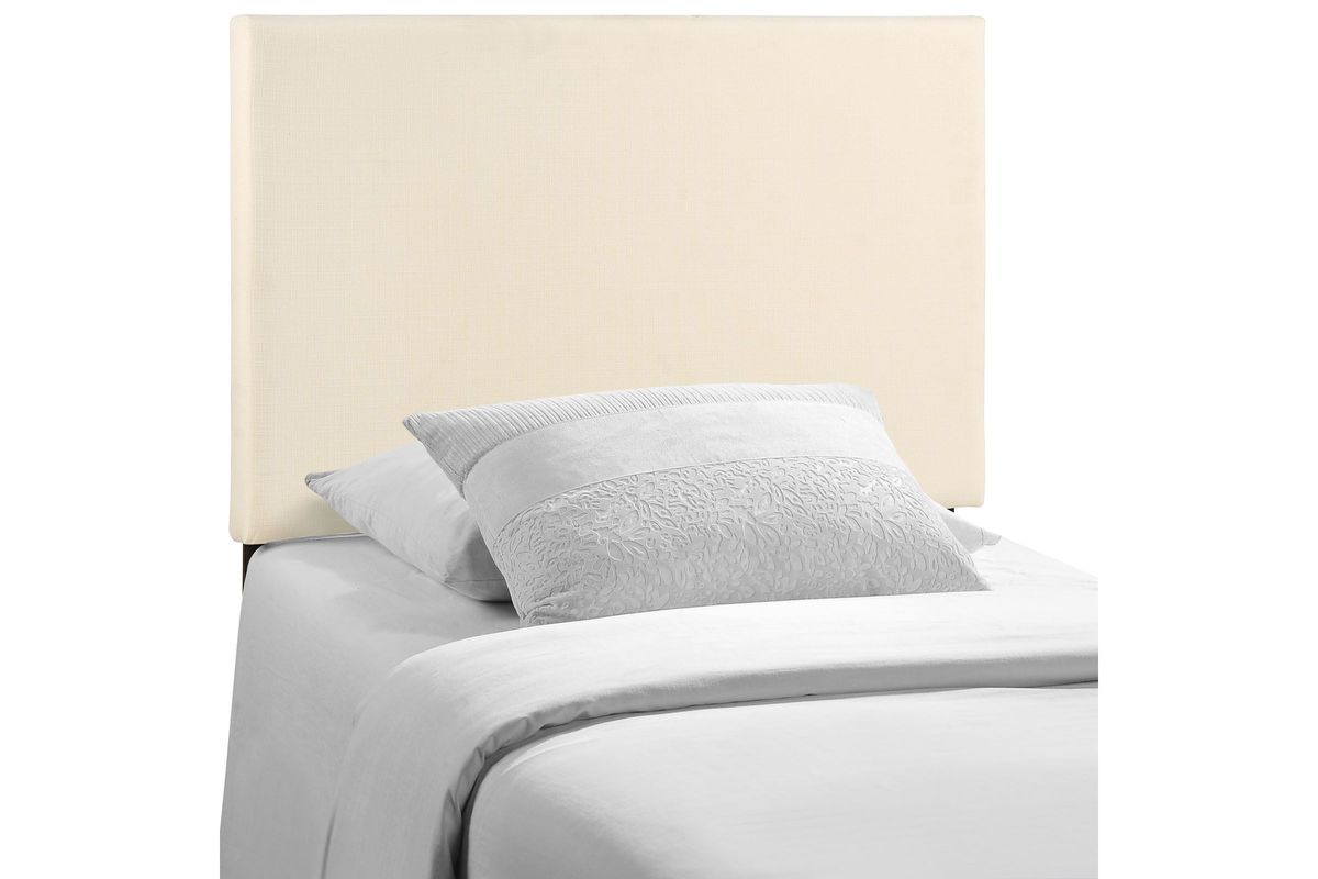 Region Twin Upholstered Headboard in Ivory at GardnerWhite