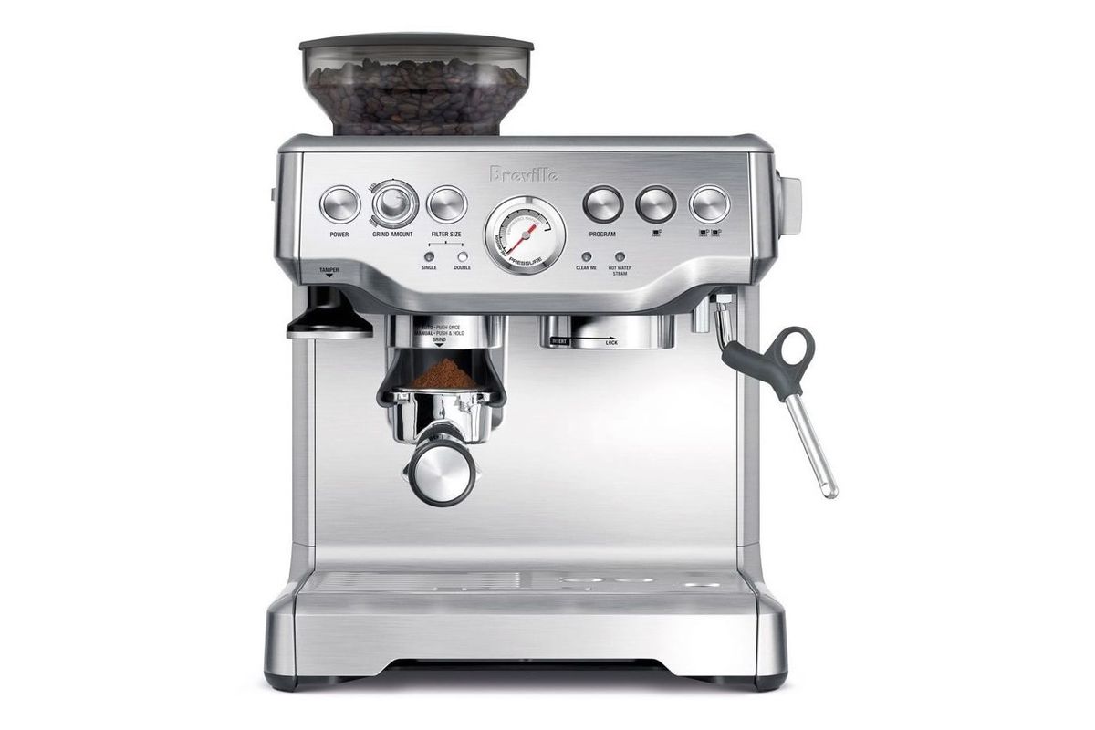 Breville The Barista Express Espresso Maker in Stainless Steel