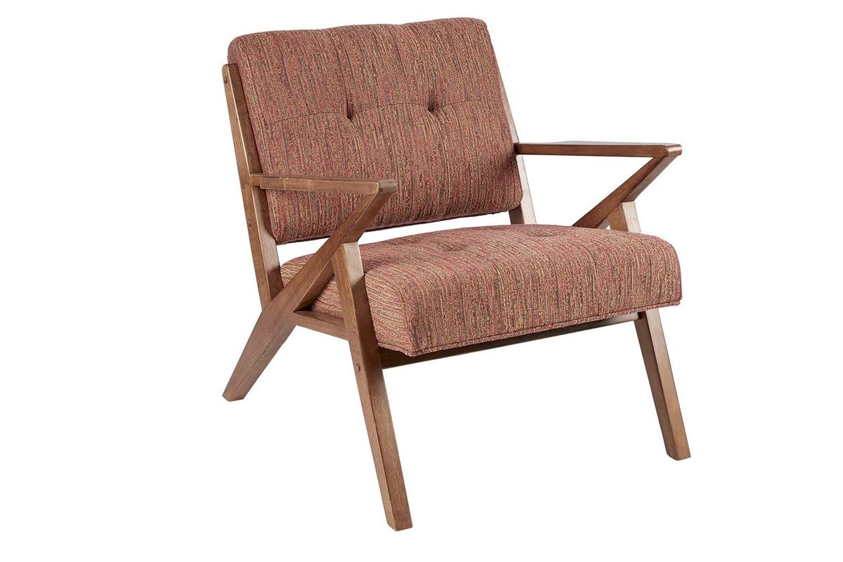 Rocket Lounge Chair in Red by INK+IVY at GardnerWhite