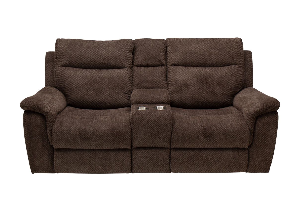 Kingston Power Reclining Loveseat with Console at GardnerWhite