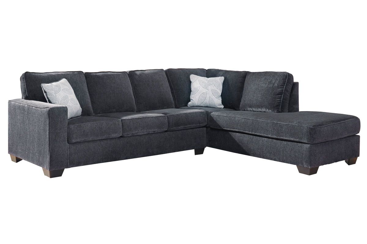 Galaxy Sectional with Chaise on the Right by Ashley at GardnerWhite