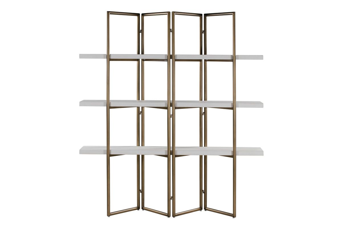 Kupa Concrete Bookcase at Gardner-White