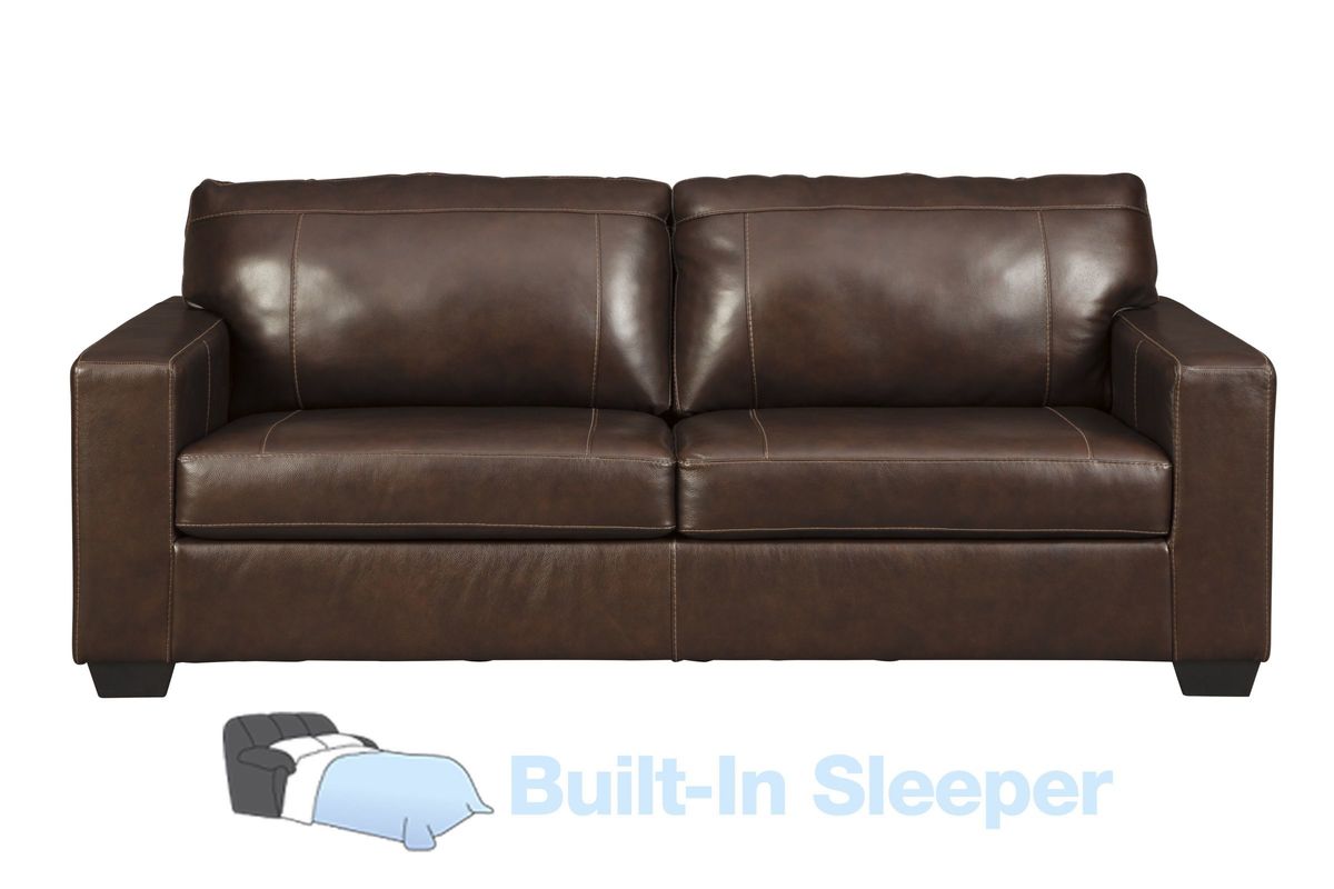 Bonnie Leather Queen Sofa Sleeper at GardnerWhite