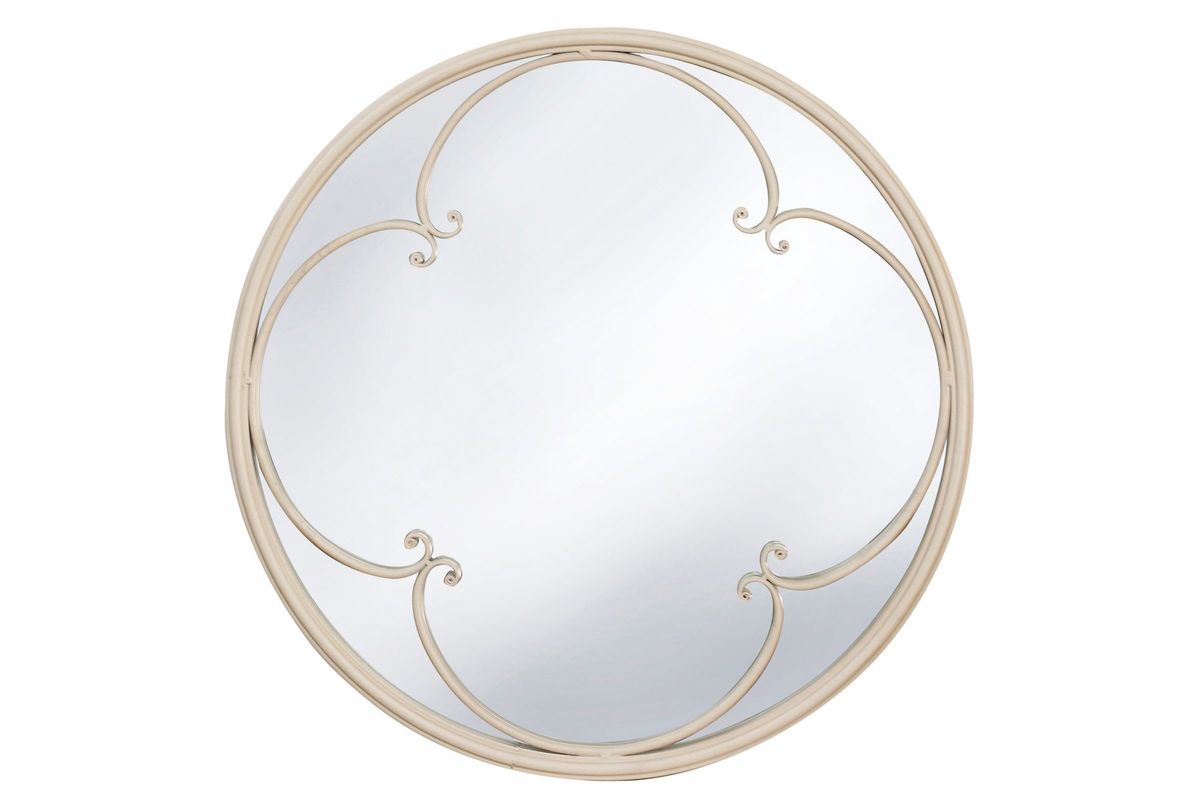 Round Window Pane Mirror at GardnerWhite