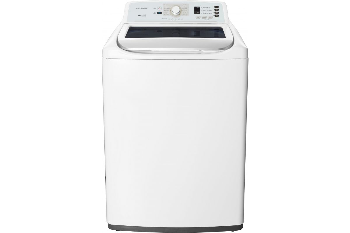Insignia™ 4.1 Cu. Ft. 11Cycle HighEfficiency TopLoading Washer White