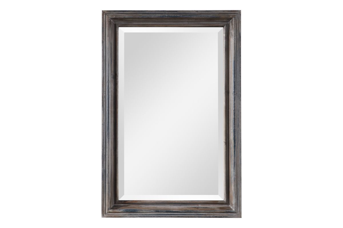 Uttermost Gulliver Distressed Blue Vanity Mirror at GardnerWhite