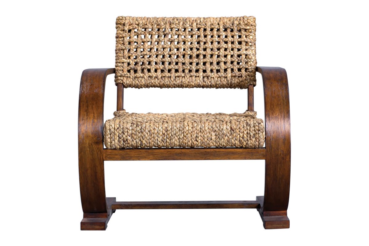 Rehema Natural Woven Accent Chair at GardnerWhite