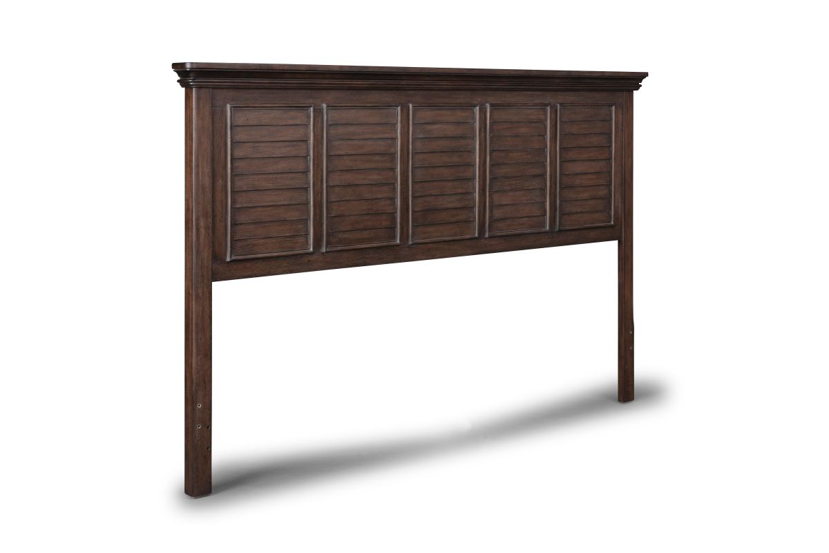 Southport Distressed Oak King Headboard at GardnerWhite