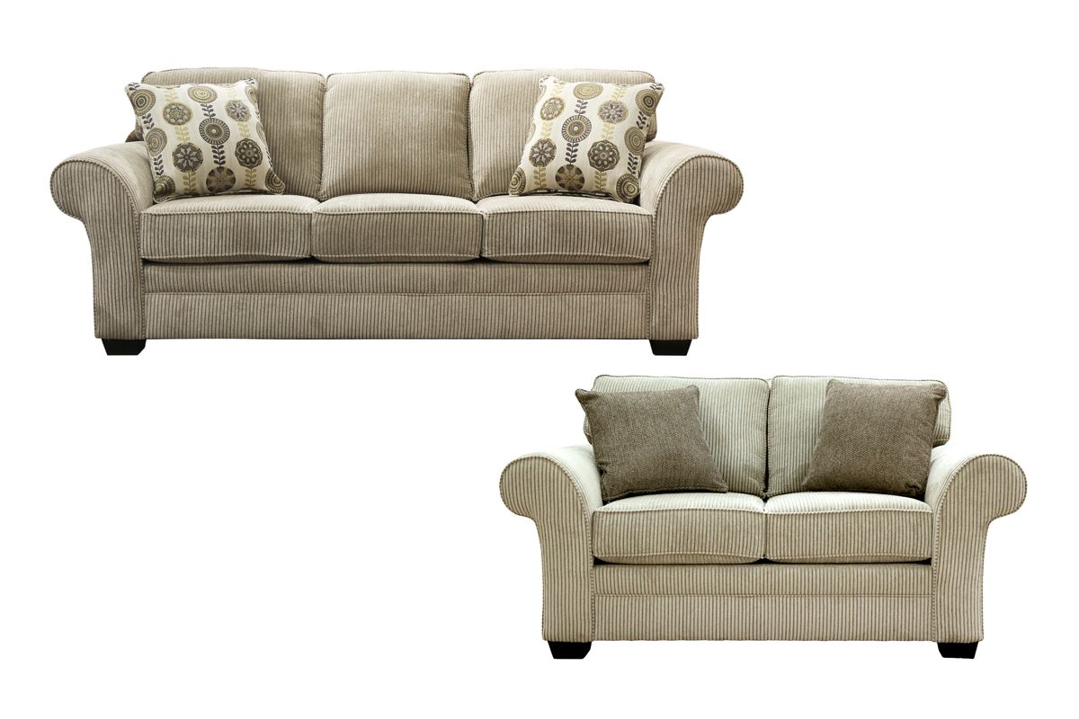 Huntington Sofa + Loveseat at GardnerWhite