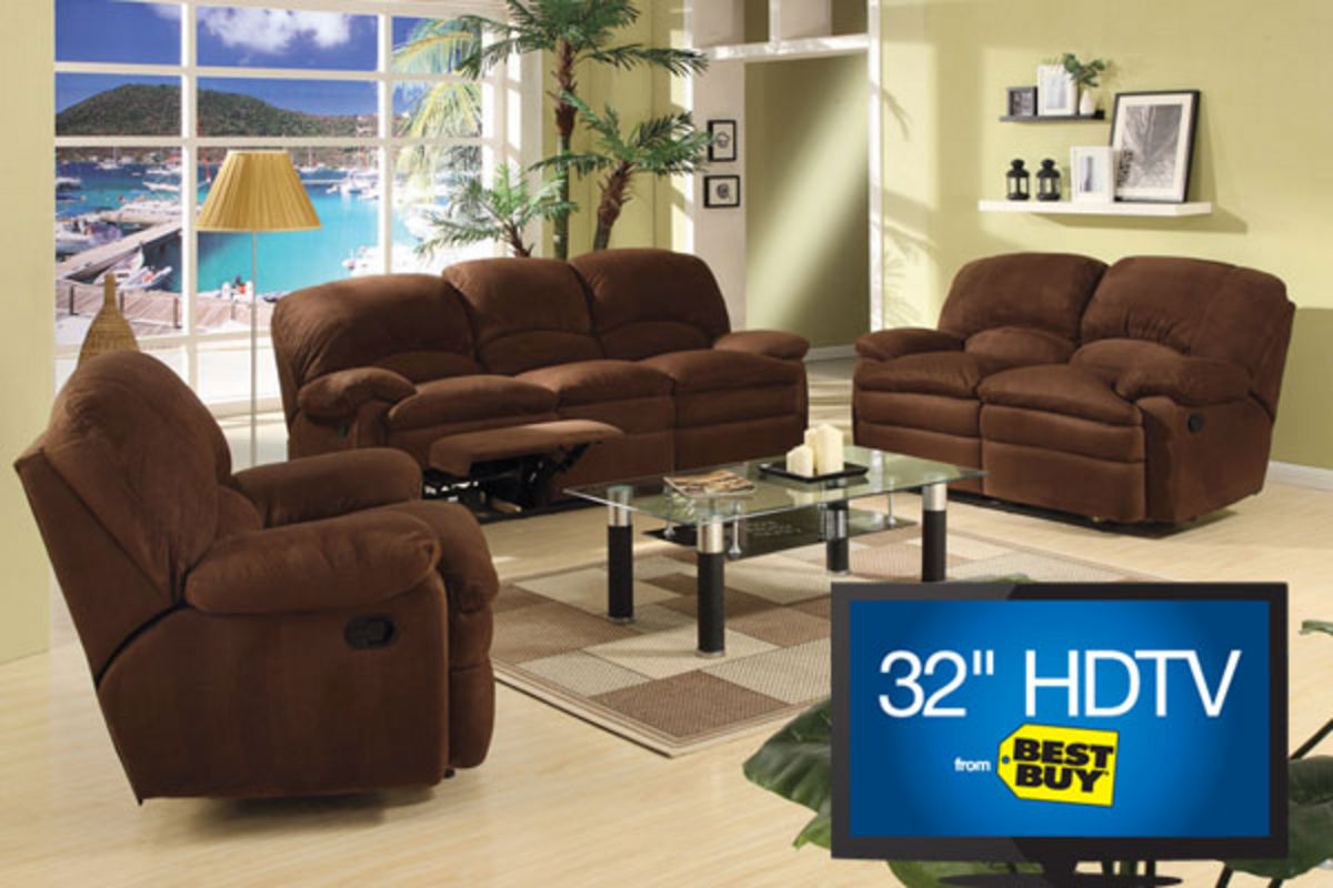 Jordan Sofa, Loveseat & 32" TV from Best Buy® at GardnerWhite
