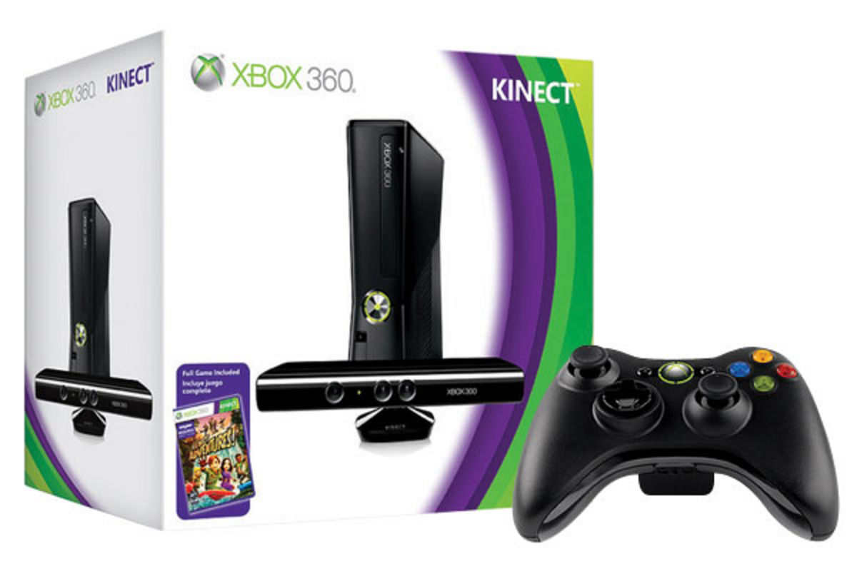 XBOX360 4GB Game Console with Kinect at GardnerWhite