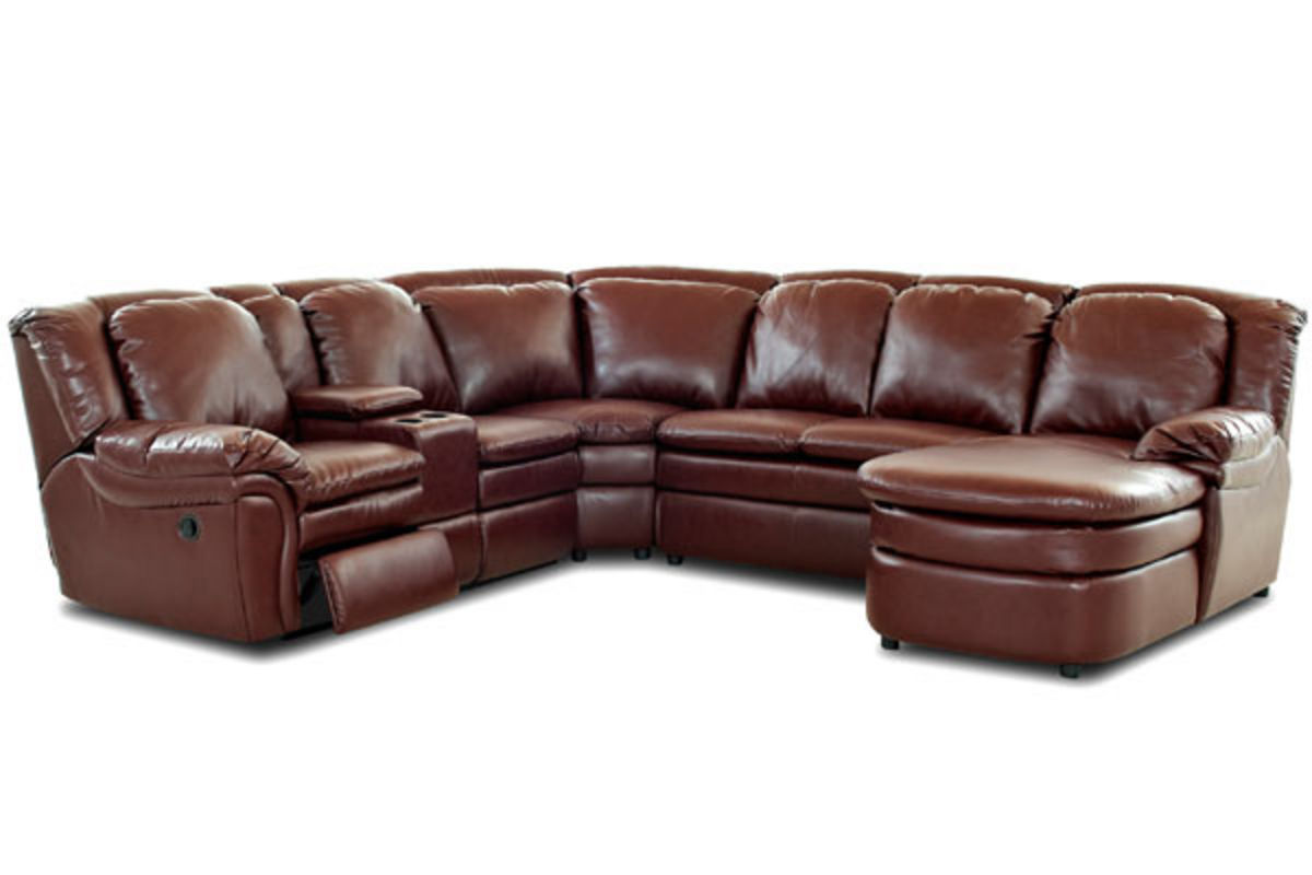 Karring Leather Sectional at GardnerWhite