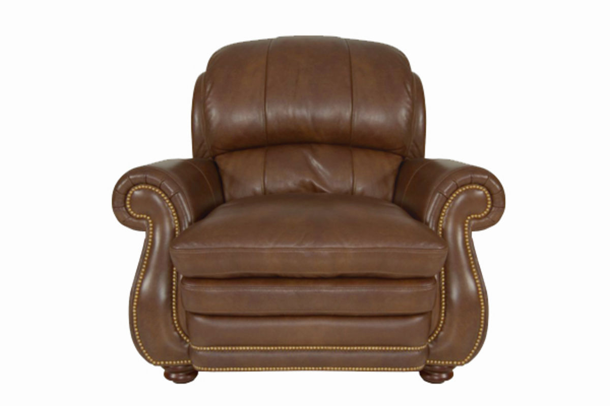 Davenport Leather Chair at GardnerWhite