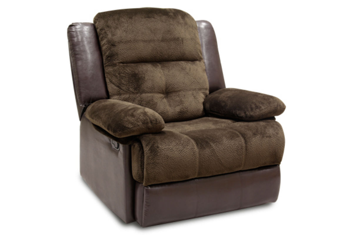Eastwood Chocolate Recliner at GardnerWhite