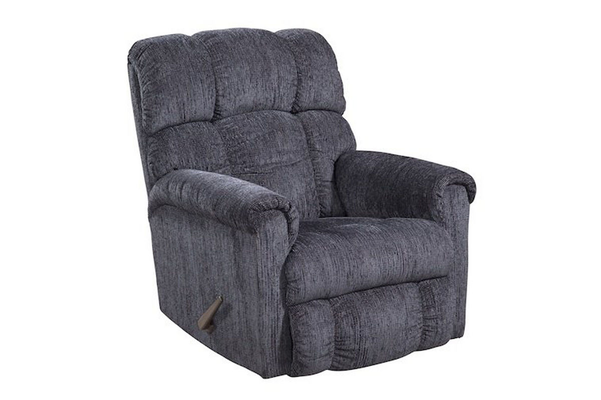 Indigo Rocker Recliner at GardnerWhite