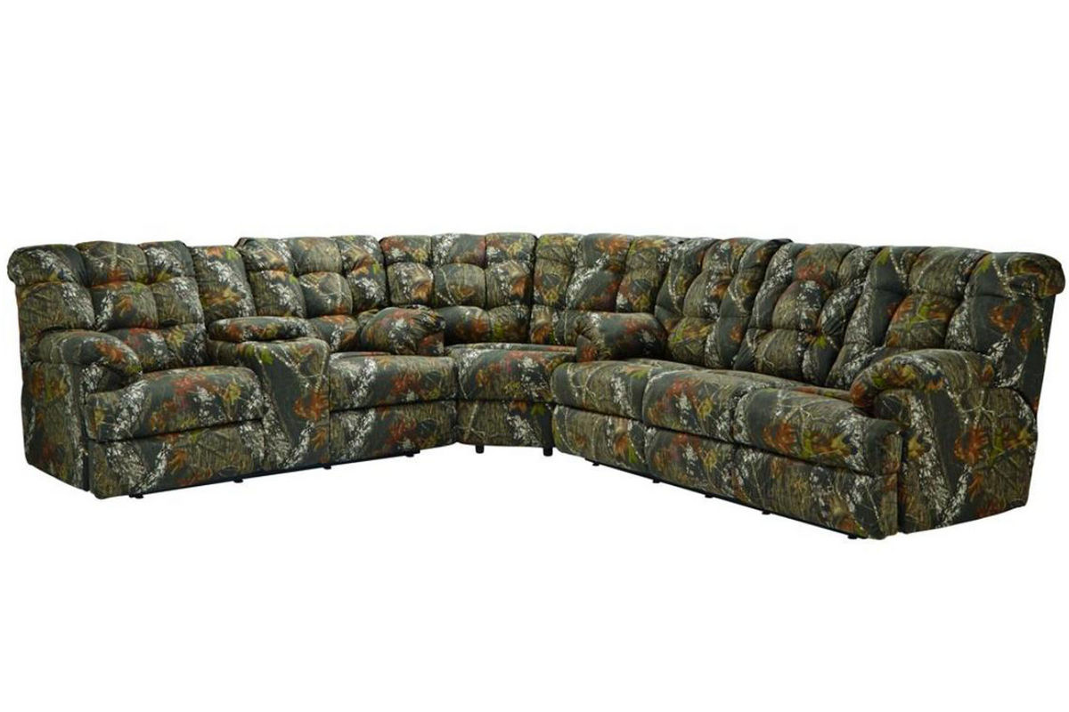 Mossy Reclining Sectional at GardnerWhite