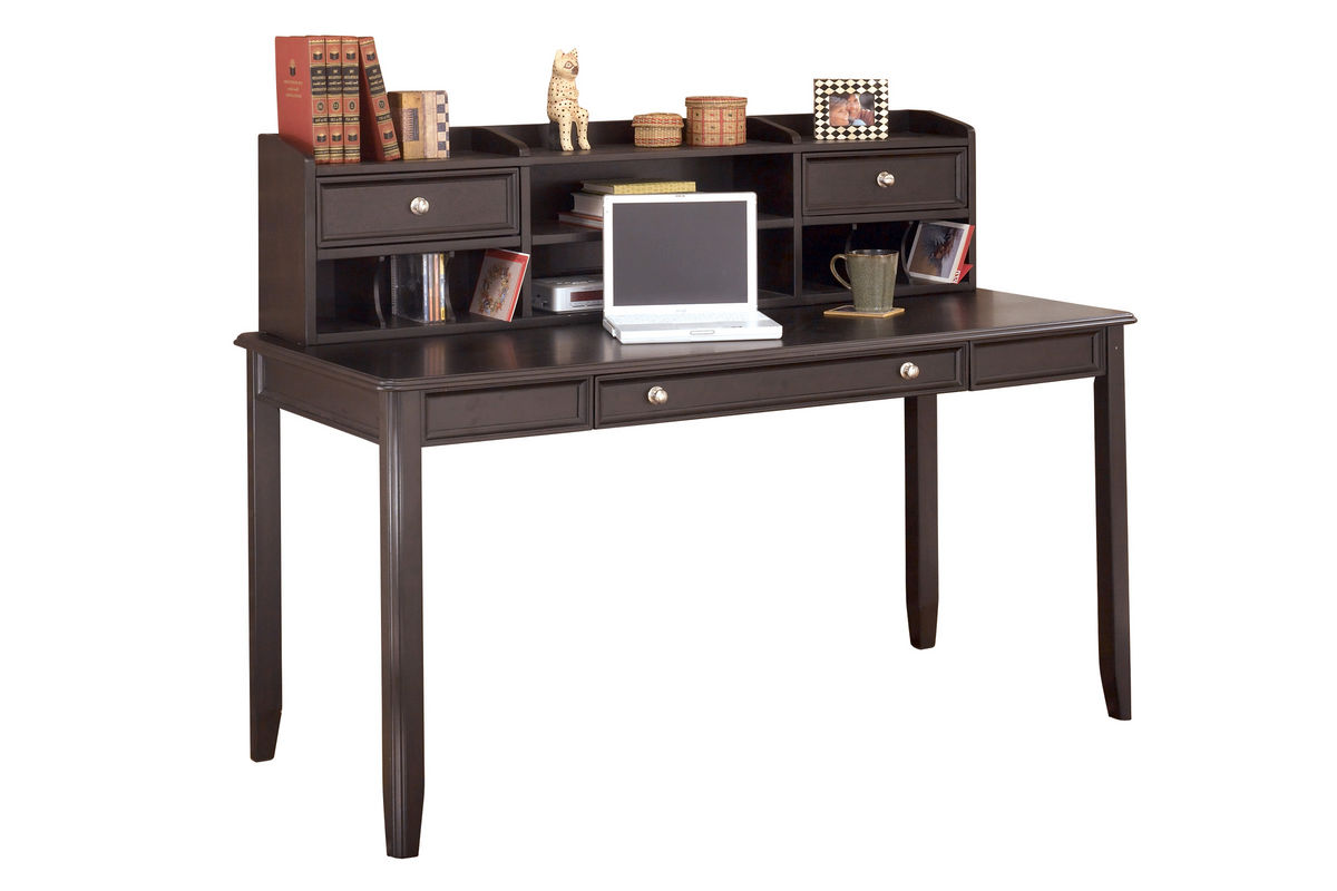 Carlyle Short Desk with Hutch H37148*FDROP170629 at GardnerWhite