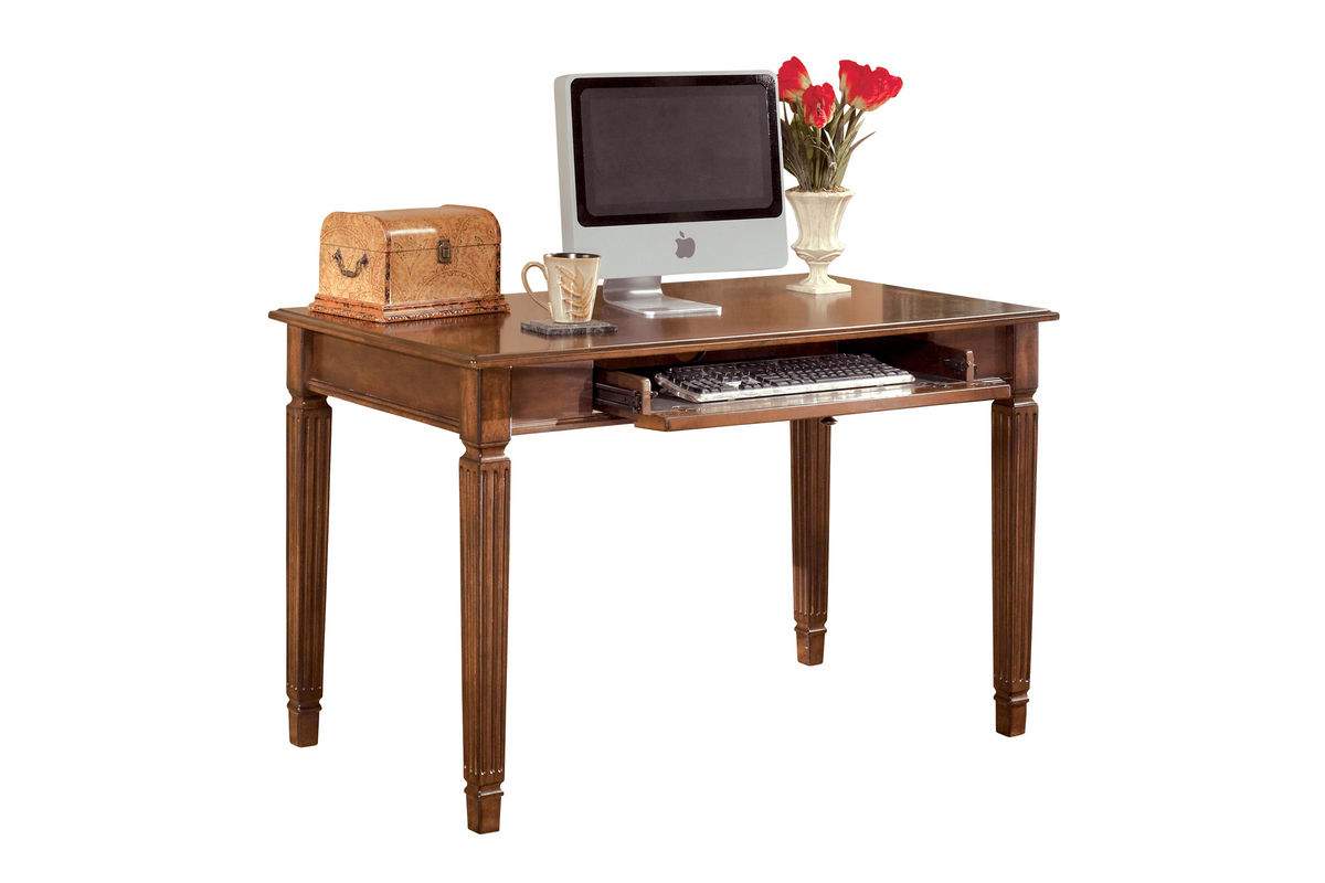 Hamlyn Home Office Small Leg Desk by Ashley at GardnerWhite