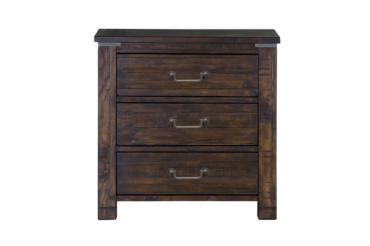 Hillport Rustic Nightstand At Gardner White