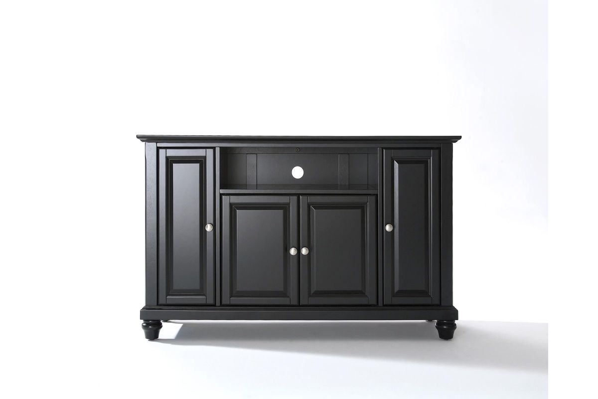 Cambridge 48" TV Stand in Black at GardnerWhite