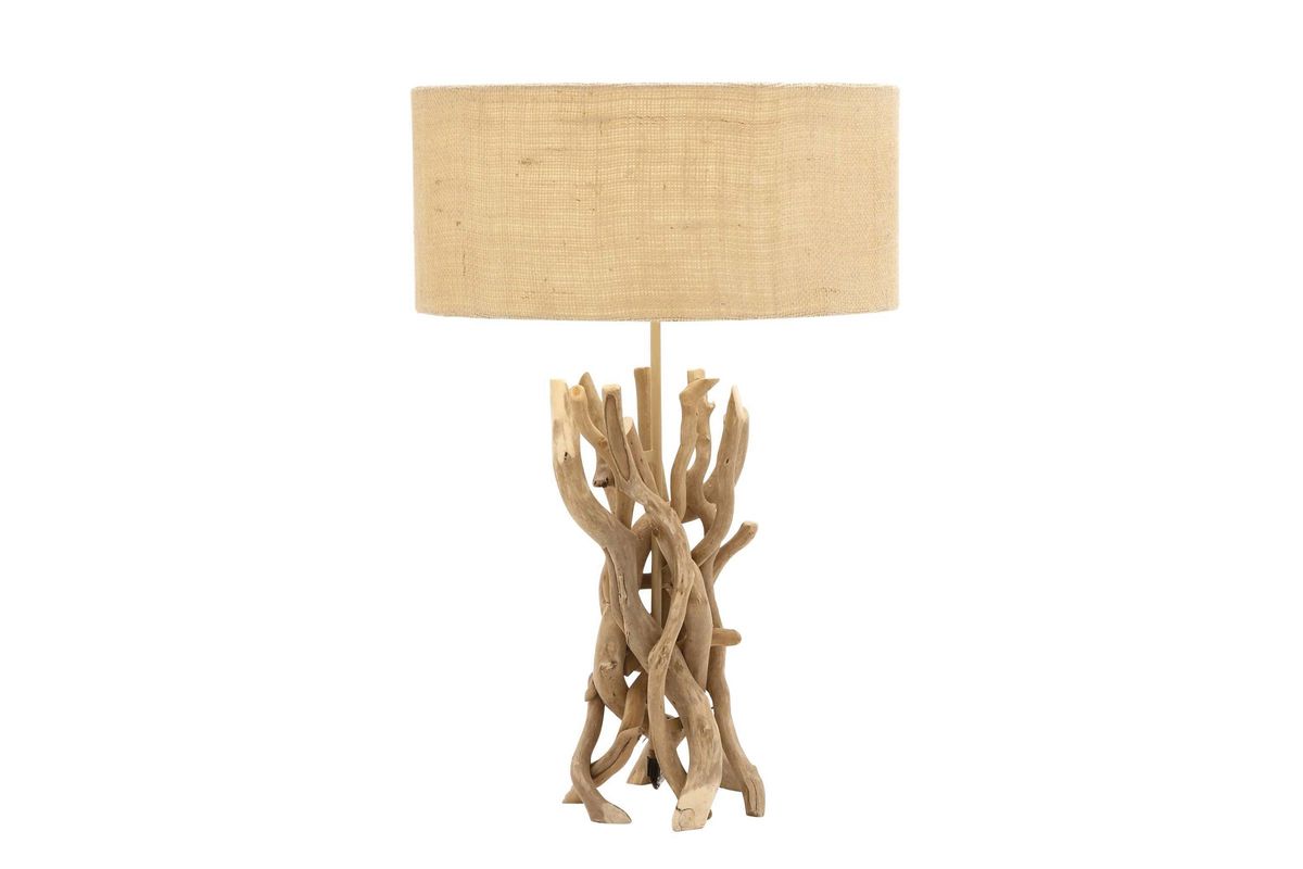 Organic Inspired Driftwood Twig Table Lamp at GardnerWhite