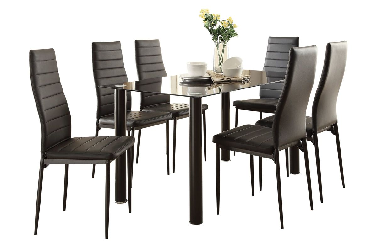 Russell Table + 6 Side Chairs at GardnerWhite