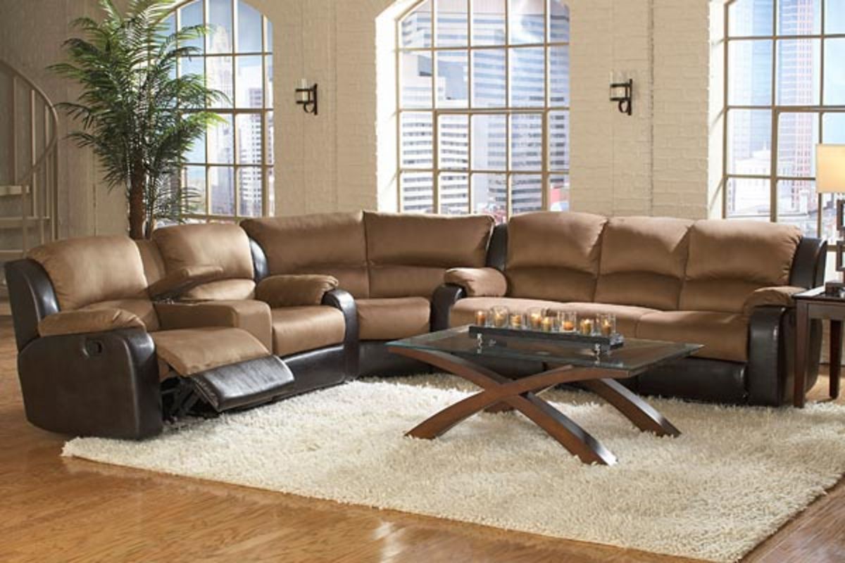 Sectional Reclining Sofa, Loveseat & Wedge at GardnerWhite